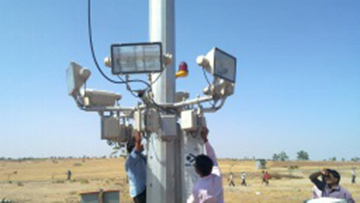 16 meter highmast installation