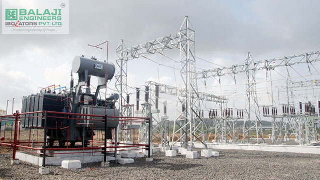 Erection of 5 MVA Power Transformer with EHV Feeders 