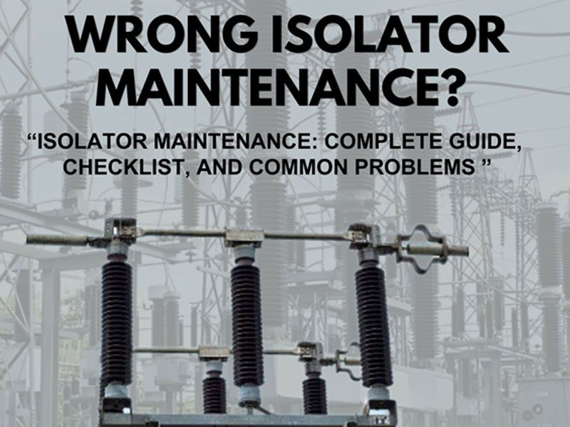 Isolator Maintenance Guide: Common Problems, Checklist & Spare Parts India | Hindi | Balaji Engineers
