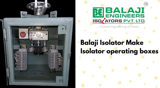 balaji isolator make isolator operating boxes