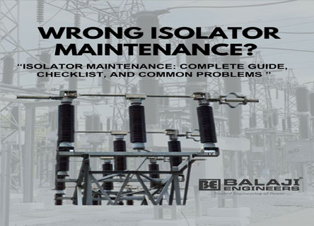 Isolator Maintenance Guide: Common Problems, Checklist & Spare Parts India | Hindi | Balaji Engineers