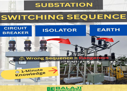 VCB & Isolator Operation Sequence | सही Switching Order ⚡